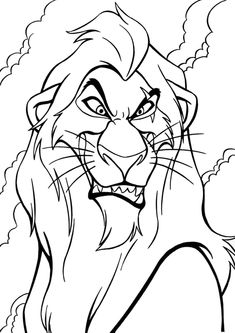 the lion king coloring pages for kids