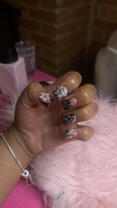 Nail Cam, Nail Piercing, Duck Nails, Body Hygiene, Colored Acrylic Nails, Dope Nail Designs, Y2k Nails, Pretty Nail Designs, Classy Acrylic Nails