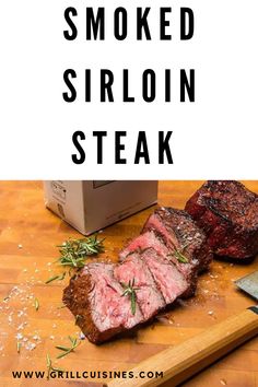 Beef Top Sirloin Steak Recipes Grill, Traeger Sirloin Steak Recipes, Smoked Top Sirloin Steak, Smoked Steak Recipes, Steak On Pellet Grill, Smoked Sirloin Steak, Steak Gyros, New York Steak Recipe, Top Sirloin Steak Recipe