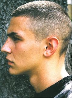 Dust Magazine, Buzzed Hair, Mens Haircuts Short, Crew Cuts, Buzz Cut