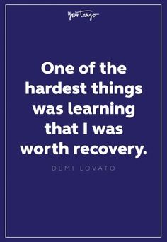 the quote from dem lovato that says, one of the hardest things was learning