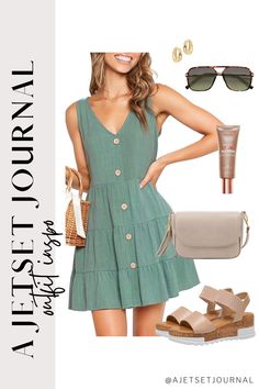 Find out how to style a mini dress with these easy and fashionable tips. Perfect for warm weather dresses, these outfits feature sleeveless v-neck dresses and other trendy styles. Accessorize with platform sandals, crossbody bags, and sunglasses to create the best summer dress looks. These summer outfit ideas are perfect for women’s fashion and effortless summer style. Casual T Shirt Dress, Light Dress, Mini Tank Dress, Ruffle Sleeve Dress, Aaliyah, Tiered Dress, Casual Shirt, Above Knee, V Neck Dress