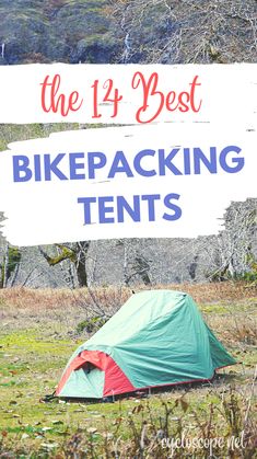 Bikepacking Tent, One Man Tent, Bike Packing Bags, Gravel Bike Packing, One Person Tent, Four Season Tent