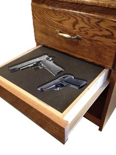 nightstand hidden gun storage Conceal Shelf, Hidden Furniture, Secret Compartment Furniture, Secret Hiding Places, Hidden Safe, Hidden Spaces, Hidden Compartments