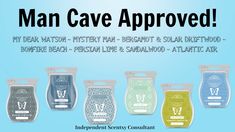 the man cave approved products are available in different colors and sizes, including one for men