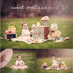 Image detail for -connecticut baby photographer | happy birthday isabella Happy Birthday Isabella, Tea Picnic, Tea Photo, Spring Shoot, Diy Photography Props, Baby Tea, 1st Birthday Pictures, Bear Picnic