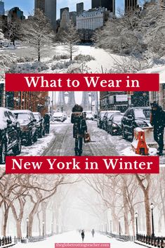 new york in winter and what to wear in winter