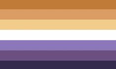 the colors in this image are different from each other, and one is orange to purple