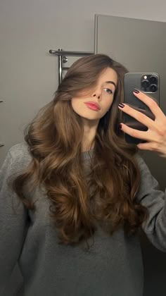 Global Hair Color, Ariel Hair, Hair Motivation, Brown Hair Looks, Oval Face Haircuts, Dye My Hair, Dream Hair, Light Brown Hair