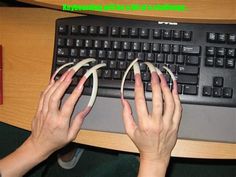 Long Nails Keyboard Meme. There are any references about Long Nails Keyboard Meme in here. you can look below. I hope this article about Long Nails Keyboard Meme can be useful for you. Please remember that this article is for reference purposes only. #long #nails #keyboard #meme Curved Nails, Nail Type, A Bug's Life, Long Acrylic Nails, French Manicure, Natural Nails