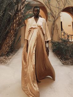 Our Naim maxi dress is stunning in color and design. Get ready for your next... Dakar Senegal, Small Atelier, Printed Jewelry, Plus Size Pants, Maxi Wrap Dress, Resort Wear, Jumpsuit Dress, Custom Color, Wrap Dress