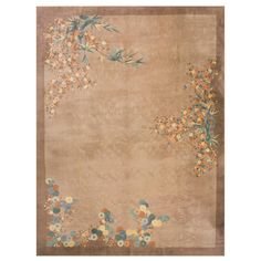 1920s Chinese Art Deco Carpet ( 8'10'' x 11'8'' - 270 x 355 ) Chinese Deco, Sand Background, Art Deco Carpet, Chinese Art Deco, Asian Rugs, Chinese Rug, Art Deco Rugs, Art Deco Rug, Chinese Symbols