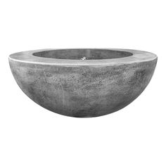 a concrete bowl is shown on a white background