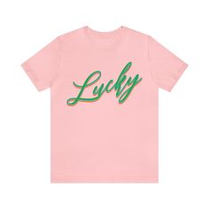 St Patrick's Day Lucky Shirt, Women's St Patty's Shirt, Shamrock tee, St Patrick's Day Tee, Cute St Patty's Shirt, Shamrock Shirt 💫Dual side seams hold the garment's shape for longer. 💫100% Airlume combed and ringspun cotton (fiber content may vary for different colors) 💫Light fabric 💫Runs true to size 📢 Contact us if you need more information: 👉🏿Designed specifically for individuals, companies, groups, families, or any customized idea on a shirt. 👉🏿Buy a quantity of 10 shirts or more to receive the appropriate discount code. 👉🏿If you have any questions or if you have received a product that is unsatisfactory, please reach out to us. 💥 Please make sure to thoroughly review the size and color chart before placing your order! 🧸Thank you for choosing us! St Pattys Shirt, Shamrock Shirt, Lucky Shirt, St Pattys, Color Chart, Discount Code, St Patricks, St Patrick, St Patricks Day