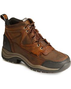 Ariat Women's Terrain H2O Waterproof Boots | Sheplers Ariat Work Boots, Women's Work Boots, Womens Ariat Boots, Womens Ariat, Chukka Shoes, Womens Work Boots, Ariat Boots, Work Boot, Work Wear Women