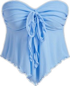 Blue Tube Top With Built-in Bra For Summer, Blue Fitted Bandeau Tank Top, Fitted Blue Bandeau Tank Top, Blue Sleeveless Tube Top For Vacation, Sleeveless Tube Top With Built-in Bra For Beach Season, Blue Bandeau Tank Top For Spring, Spring Blue Seamless Tube Top, Spring Blue Bandeau Tank Top, Strapless Camisole For Summer Beach