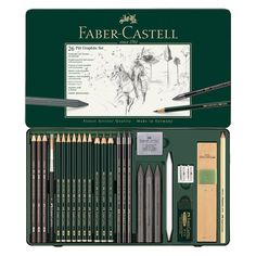 faber - castel pencils and sharpener set