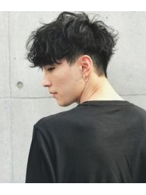 アットラブ(at'LAV by Belle) 一押しショートマッシュ！ Messy Two Block, Two Block Haircut Girl, Haircut Girl, Men Haircut Curly Hair