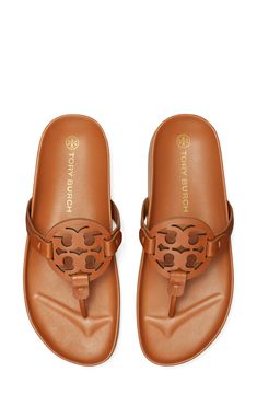 Cloud Sandals, Classy Sandals, Yellow Sandals, Miller Sandal, Beautiful Sandals, Tory Burch Sandals, Dresses Designer, Tory Burch Miller, Jelly Sandals