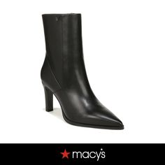 in stock Dress Booties, Franco Sarto, Black Booties, Bootie, Fall Outfits, Womens Boots, Leather Upper, Black Leather, In Store