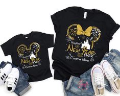 New Years Disney Shirts, New Years Shirts 2023, Disney New Years Shirts, Disney New Years, Disney New Year, Disney Family Shirt, Magic Kingdom Shirt, Disney Family Vacation Shirts, Matching Disney Shirts