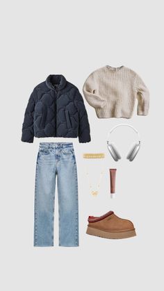 Cute College Outfits, High Collar Jacket, New York Outfit, New York Outfits, College Outfit, Collar Jacket, Cute Everyday Outfits, Really Cute Outfits, Outfit Inspo Fall