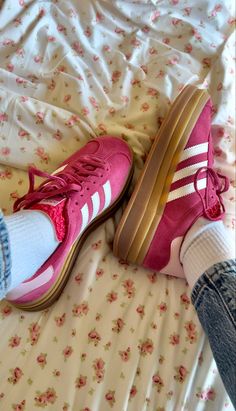 Satellite Stompers, Looks Adidas, Pink Shoes, Adidas Gazelle