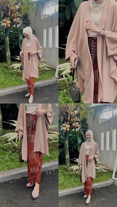 Casual Hijab, Batik Fashion, Hijab Outfit, Wedding Guest Outfit