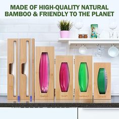 bamboo and friendly to the planet made of high - quality natural bamboo