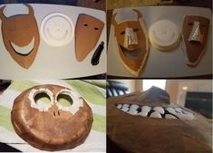 there are pictures of different items made to look like shoes