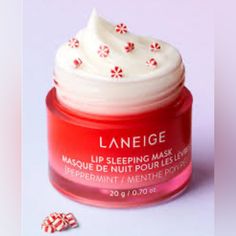 *Limited Edition* Brand New, Full Size (20g) Flavor: Peppermint A Leave-On Lip Mask That Delivers Intense Moisture And Antioxidants While You Sleep With Berry Fruit Complex, Murumuru Seed And Shea Butter. Skin Type: Normal, Dry, Combination, And Oily Skincare Concerns: Fine Lines/Wrinkles, Dryness, And Dullness This Iconic, Fan-Fave Pout Perfector Is A Special Intensive-Care Mask For Lips. With Nourishing Berry Fruit Complexions, Murumuru Seed And Shea Butter, This Hydrating Lip Mask Delivers In Laneige Lip Mask Peppermint, Laneige Peppermint Lip Balm, Peppermint Laneige, Laneige Peppermint, Burr Basket, Lip Masks, Oily Skincare, Peppermint Lip Balm, Holiday Lip