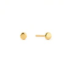 Flat Button Disc Earrings, 14K Gold Earrings, Thumbtack Round Studs – AMYO Jewelry Second Piercing Earrings, Earrings Cartilage, Second Piercing, Piercing Earrings, Flat Back Earrings, Sapphire Studs, Gold Statement Ring, Nose Jewelry, Tiny Studs