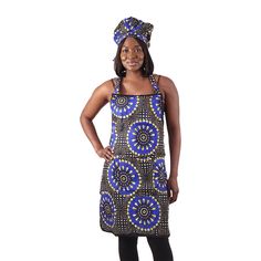 Apron and Chef Hat Set - Assorted Colors - Africa Imports African Traditional Aprons, Xhosa Traditional Aprons, Safari Hat, African Designs, African Accessories, Chef Hat, Chefs Hat, Black Love Couples, Hrithik Roshan