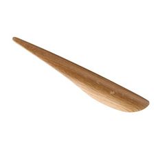 a wooden spoon on a white background