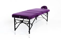 This portable and folding esthetician bed/waxing table is ideal for licensed estheticians, massage therapists, waxers, and more who want a high-quality spa bed to boost client experience. This table features: Available in black, teal, pink & purple Portable & ideal for maneuvering or transporting Luxury padding for maximum comfort Max Load Bearing: 300 lbs This pro esthetician bed/waxing table is perfect for those working from a salon or performing house calls due to its portable design. With lu Waxing Table, Esthetician Bed, Spa Bed, Lift Table, Massage Table, Aluminum Table, Client Experience, Massage Therapist, Esthetician