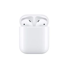 an apple airpods with the cover open