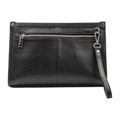 Color: Black, Size: Small Man Clutch, Bill Holder, Fingerprint Lock, Hidden Compartments, Cowhide Bag, Men's Backpack, Small Bag, Leather Handbag, Wallet Men