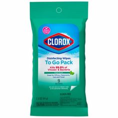 clorox disinfecting wipes to go pack