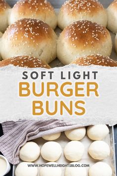 super soft burger buns Easy Burger Buns, Soft Burger Buns, Hopewell Heights, Sourdough Buns, Amish Bread Recipes, Homemade Burger Buns, Homemade Hamburger Buns, Df Recipes, Amish Bread