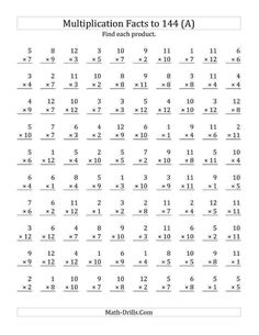 the worksheet for multiplying fractions with numbers to 10 and 11