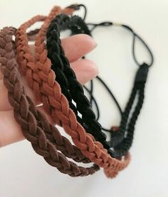 Great Shopping Women Girl Braided suede leather Bohemian Braided Beach hair band headband Wrap, Womens Accessories Leather Hair Accessories, Bohemian Braids, Headband Wrap, Girls Braids, Beach Hair, Hair Band, Suede Leather, Women Girl, Women's Accessories