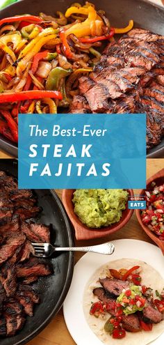 the best ever steak fajitas