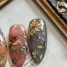 Flower Design Nails, Daisy Acrylic Nails, Mode Hippie, Vintage Nails, Design Nails, August 31, Dream Nails