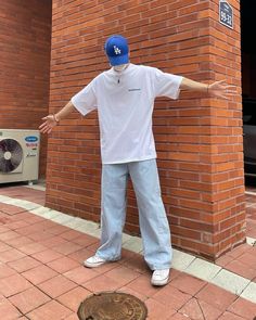 Cap Style Men, Blue Cap Outfit, Cap Outfit Men, Blue Outfit Men, Swag Ideas