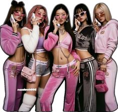 Solo Outfits Kpop, Y2k Photoshoot, Winter And Ningning, Four People, Girls Group, Korean K Pop, Giselle Winter