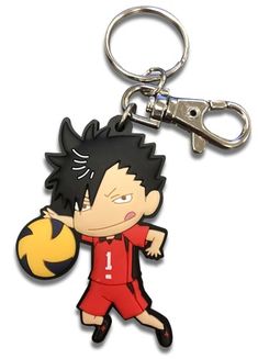 Haikyu!! Tetsurou Kuroo Key Chain Rubber Keychain, Anime Jewelry, Smart Art, Classic Series, Free Anime, Sports Anime, Anime Music, Cute Pins, Anime Inspired