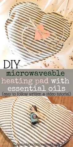 diy microwaveable heating pad with essential oils is an easy and fun project for kids