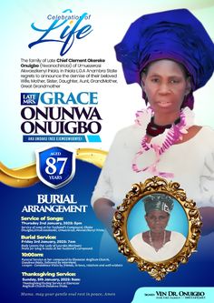 the flyer for an event with a woman wearing a blue headdress and a gold frame