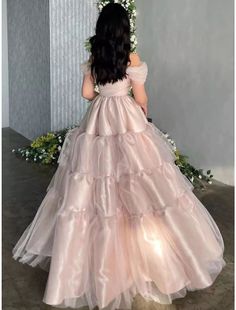 A-Line Evening Gown Princess Dress Formal Floor Length Short Sleeve Off Shoulder Satin with Pleats Prom Dresses Sparkly, Sparkly Prom Dresses, Gown Princess, Floral Prom Dresses, Dresses Quinceanera, Mob Dresses, Evening Dresses Cocktail, Tulle Prom Dress, Dress Formal