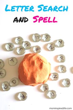 a letter search and spell activity for kids